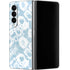 Blue Tie Dye Galaxy Z Fold4 5G Skin